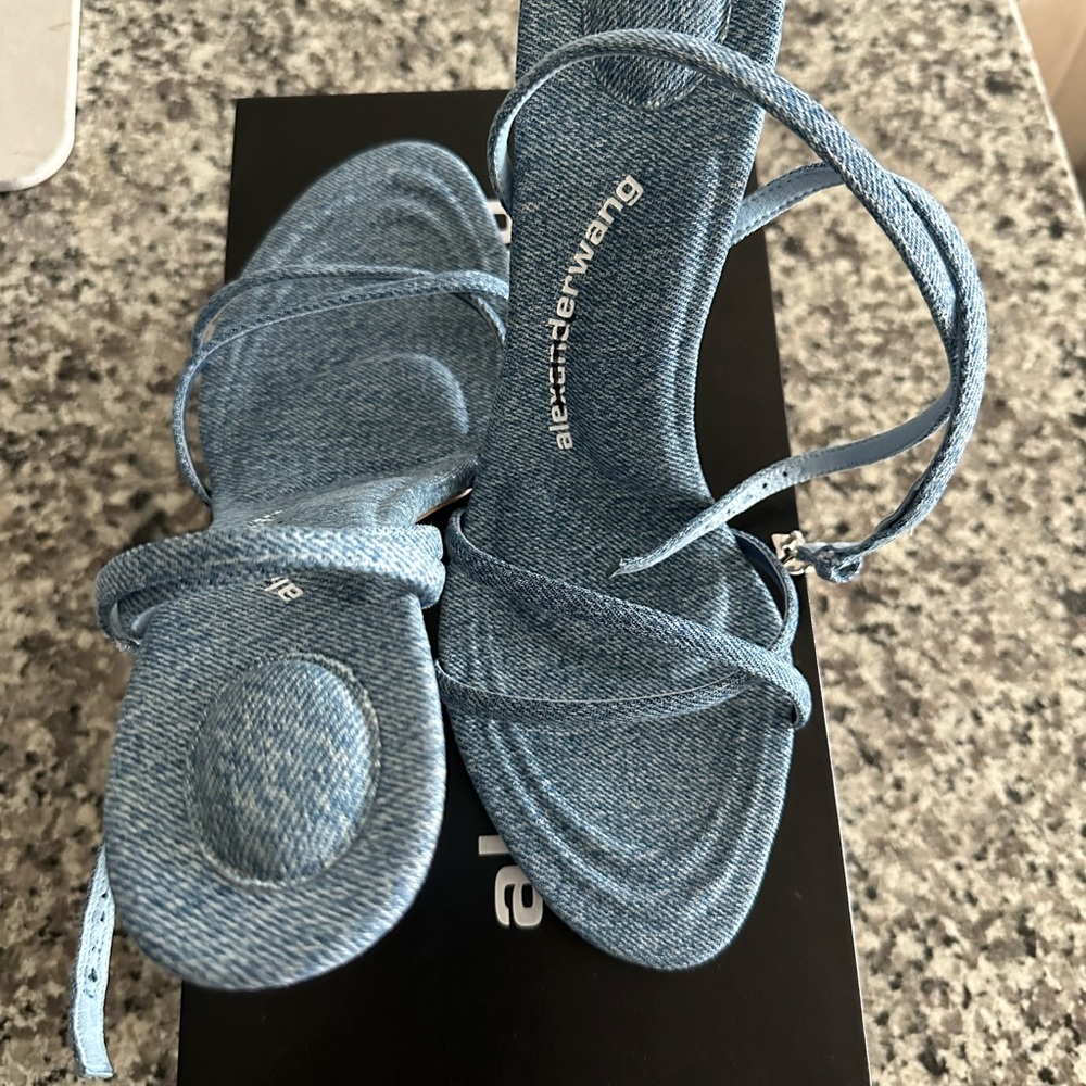Alexander Wang Denim Sandals size 41